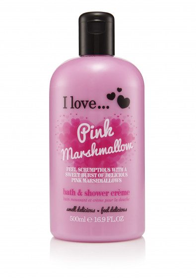 I Love Pink Marshmallow Bubble Bath and Shower Creme - Крем для душа и ванны "Розовый маршмеллоу"