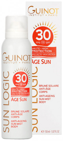 Guinot Age Sun Anti-Ageing Sun Mist Body SPF30 - Антивозрастной спрей от солнца для тела - 1