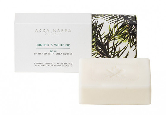 Acca Kappa Juniper & White Fir Soap - Мыло "Джунипер и Белая Ель"