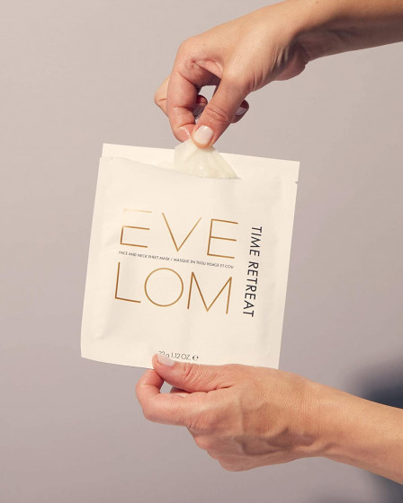 Eve Lom Time Retreat Sheet Mask - Маска-саше для лица - 2
