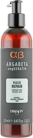 Dikson Argabeta Repair Mask - Восстанавливающая маска для поврежденных волос