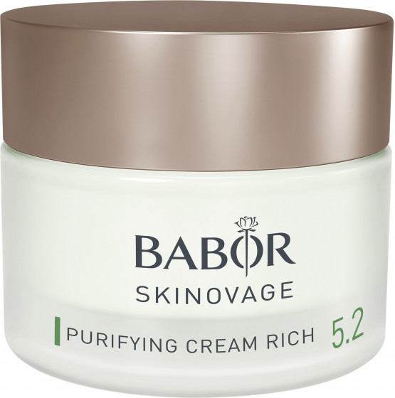 Babor Skinovage Purifying Cream Rich - Питательный крем для проблемной кожи