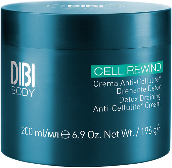 DIBI Detox Draining Anti-Cellulite Cream - Антицеллюлитный детокс дренажный крем