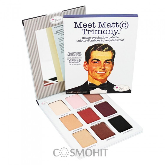 TheBalm Palettes Meet Matte Trimony - Палетка теней - 1