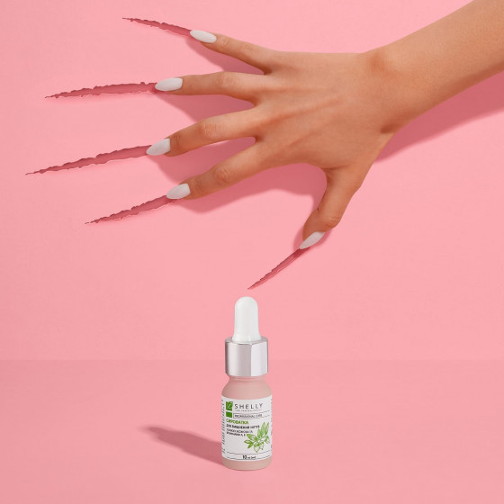 Shelly Strengthening Nail Serum with Jojoba Oil and Vitamins A, E - Укрепляющая сыворотка для ногтей с маслом жожоба и витаминами А, Е - 2