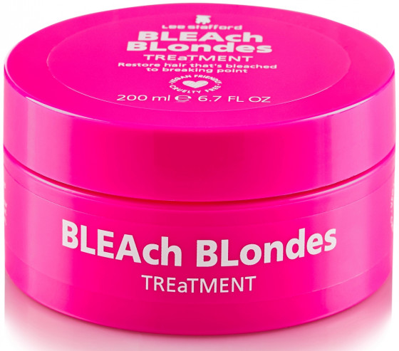 Lee Stafford Bleach Blondes Colour Treatment - Маска для окрашенных волос - 1