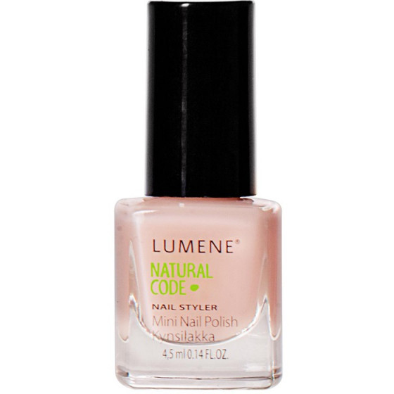 Lumene Natural Code Nail Styler Mini Nail Polish - Лак для ногтей с увлажняющим эффектом №45 (Сине-голубой)