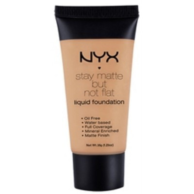 NYX Stay Matte But Not Flat Liquid Foundation - Матирующая тональная основа