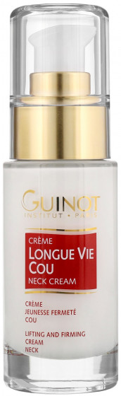 Guinot Longue Vie Cou Firming Vital Neck Care - Укрепляющий крем для шеи "Долгая жизнь клетки"