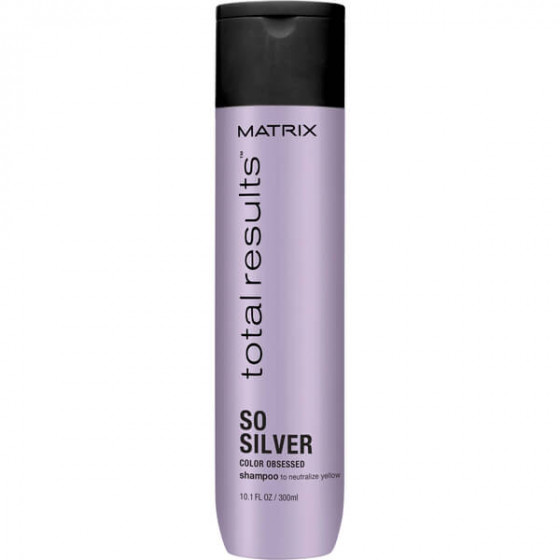 Matrix Total Results Color Obsessed So Silver Shampoo - Шампунь против потускнения светлых волос - 1