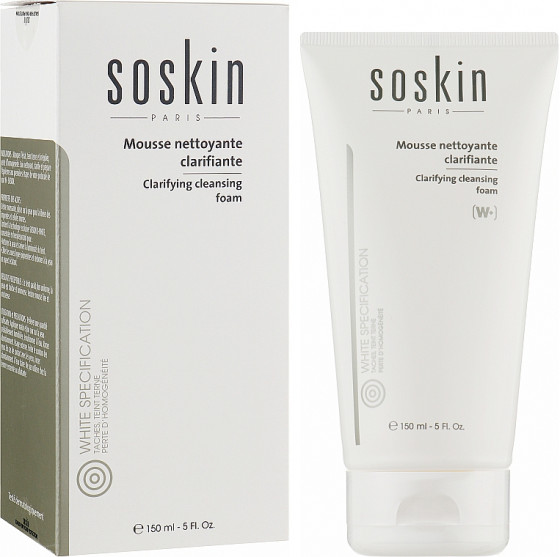 Soskin Clarifying Cleansing Foam - Очищающий мусс с осветляющим эффектом для лица - 1