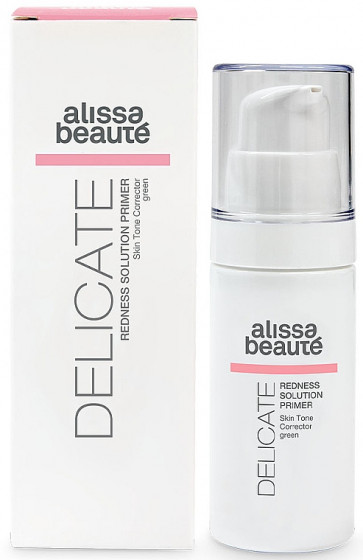 Alissa Beaute Delicate Redness Solution Primer - Зеленый праймер для лица - 1