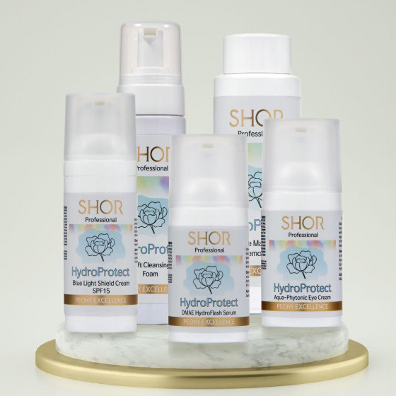 Shor Cosmetics Hydro Protect DMAE HydroFlash Serum - Восстанавливающая сыровотка для лица - 1