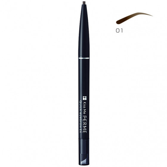 Isehan Ferme Quick Eyebrow EX - Карандаш для бровей - 1