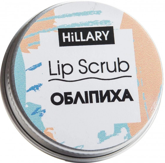 Hillary Lip Scrub "Sea ​​buckthorn" - Сахарный скраб для губ "Облепиха"