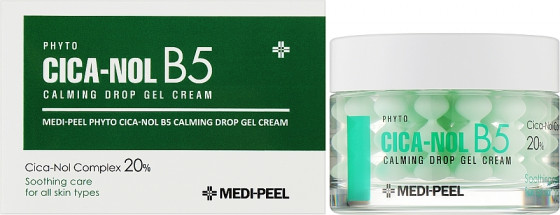 Medi Peel Phyto Cica-Nol B5 Calming Drop Gel Cream - Успокаивающий капсульный фито-крем для лица