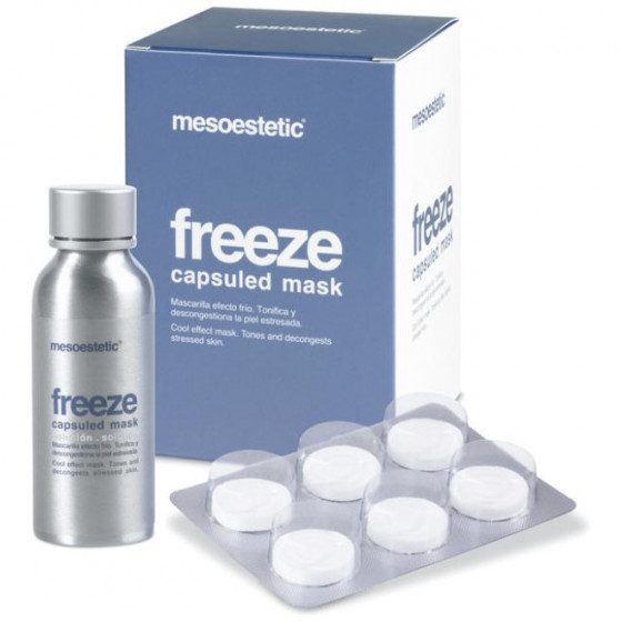 Mesoestetic Freeze capsuled mask - Замораживающая маска для лица