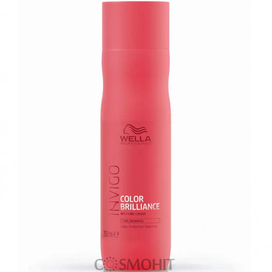 Wella Professionals Invigo Color Brilliance Color Protection Shampoo - Шампунь для окрашенных нормальных и тонких волос