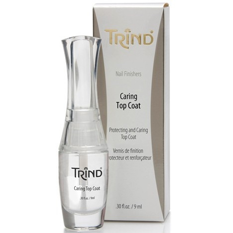 Trind Nail Finishers Caring Top Coat - Ухаживающий закрепитель лака, глянцевый