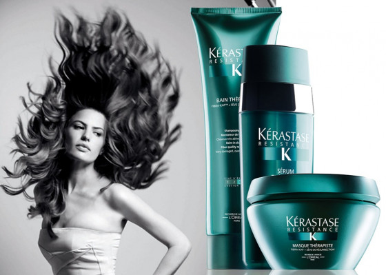 Kerastase Resistance Therapiste Renewal Leave-in Serum - Восстанавливающая несмываемая сыворотка для очень поврежденных волос - 1