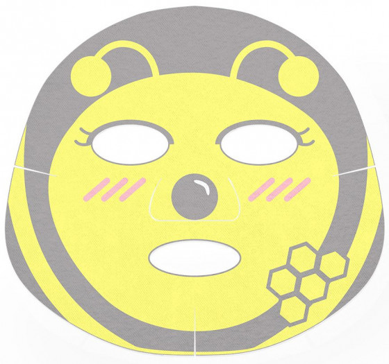 CLIV Character Mask Bee - Тканевая питательная маска "Пчелка" - 1