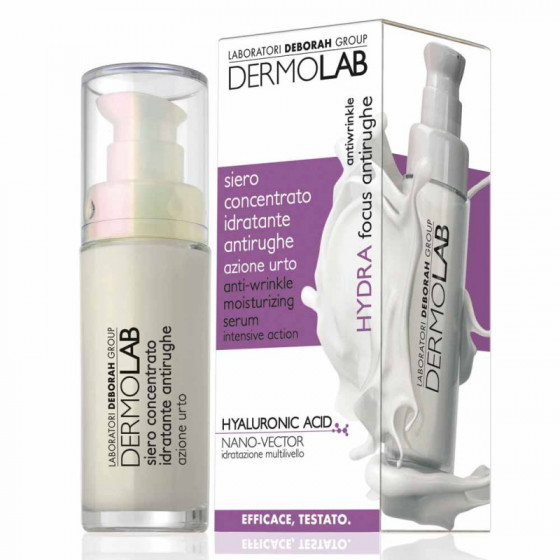 Deborah Dermolab Anti wrinkle Moisturizing Serum Intensive Action - Увлажняющая сыворотка интенсивного воздействия "Против морщин"