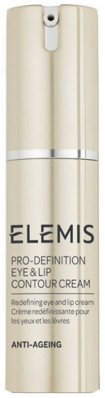 Elemis Pro-Definition Eye & Lip Contour Cream - Лифтинг-крем для контурирования зоны вокруг век и губ