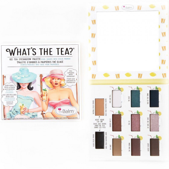 TheBalm What’s the Tea? Ice Tea Palette - Палетка теней для век - 1