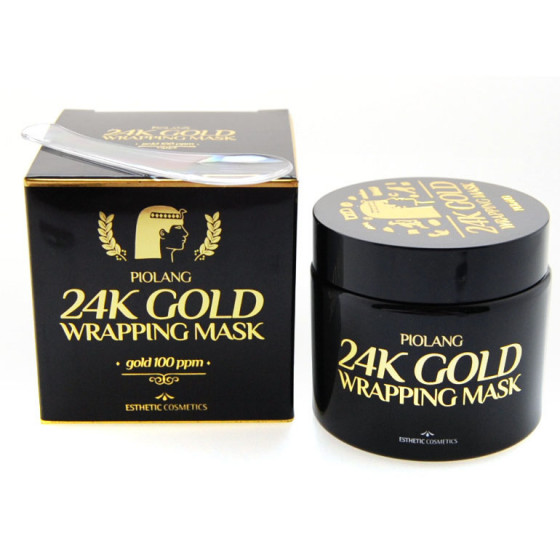 Esthetic House CP-1 Piolang 24K Gold Wrapping Mask - Маска для лица с 24К золотом - 1