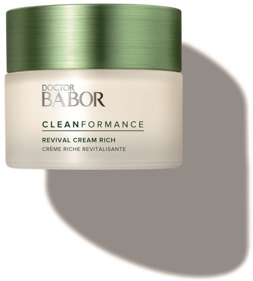 Babor Cleanformance Revival Cream Rich - Разглаживающий питательный крем против первых морщин - 1