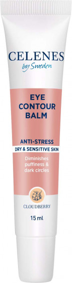 Celenes Cloudberry Eye Contour Balm - Антистрессовый крем-бальзам для контура глаз с морошкой