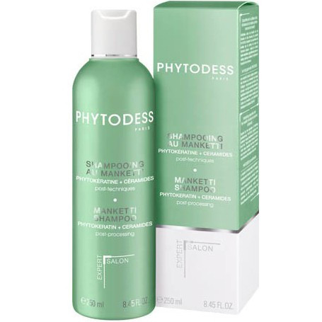 Phytodess Shampooing au Manketti - Шампунь с манкетти (фитокератин + керамиды) для восстановления поврежденных волос