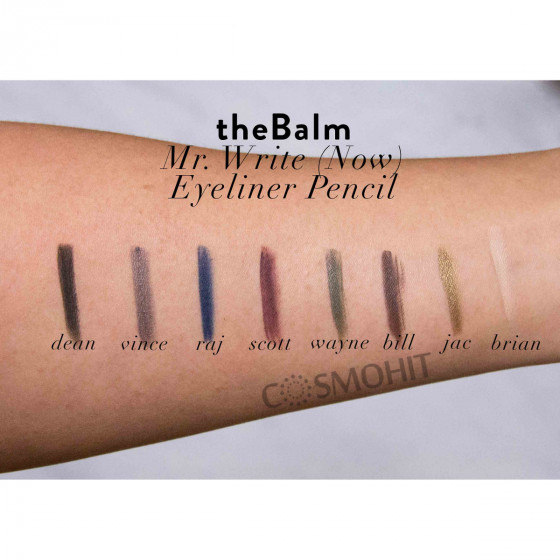 TheBalm Mr. Write (Now) Eyeliner Pencil - Карандаш для глаз Raj B. Navy - 3