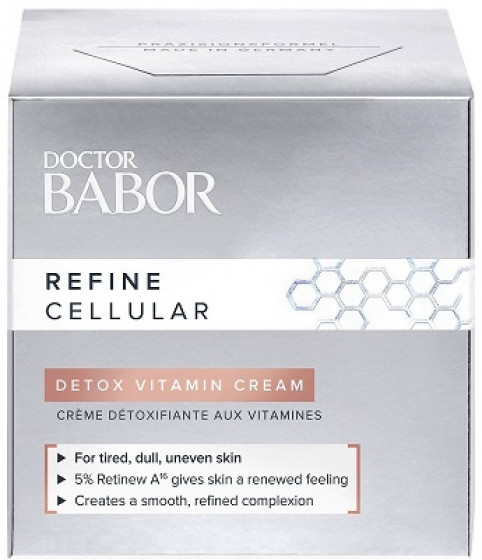 Babor Refine Cellular Detox Vitamin Cream - Витаминный детокс-крем для лица - 1