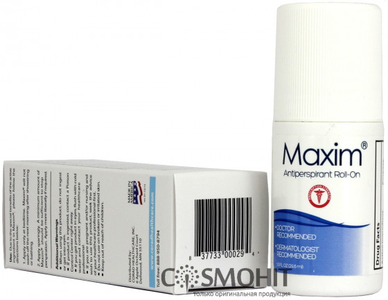 Maxim Prescription Strength Antiperspirant & Deodorant 15% - Антиперспирант Максим Регулар - 3