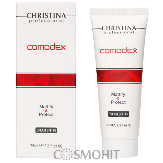 Christina Comodex-7 Mattify & Protect Cream SPF 15 - Крем для лица "Матирование и защита" - 1