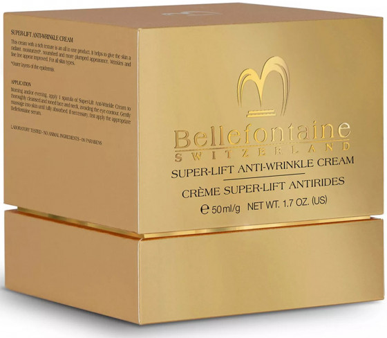 Bellefontaine Super-Lift Anti-Wrinkle Cream - Крем против морщин для кожи лица "Супер-лифтинг" - 1