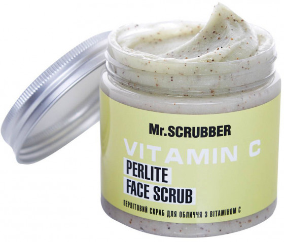 Mr.Scrubber Vitamin C Perlite Face Scrub - Перлитовый скраб для лица с витамином С