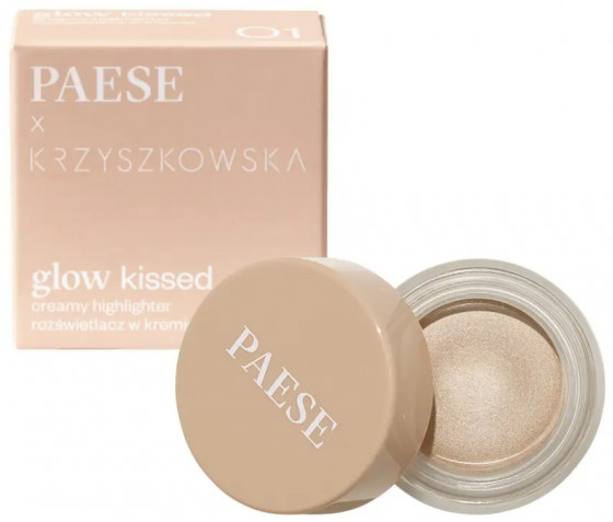 Paese Krzyszkowska Glow Kissed Creamy Highlighter - Кремовый компактный хайлайтер - 1