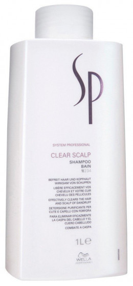 Wella Professionals SP Clear Scalp Shampoo - Шампунь против перхоти