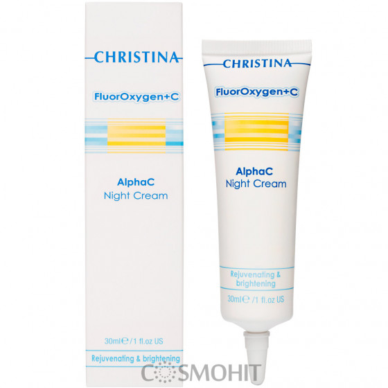 Christina FluorOxygen + C AlphaC Night Cream - Ночной крем с витамином С