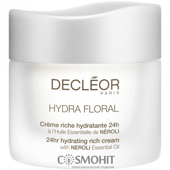 Decleor Hydra Floral Hydrating Rich Cream - Питательно-увлажняющий крем для обезвоженной кожи