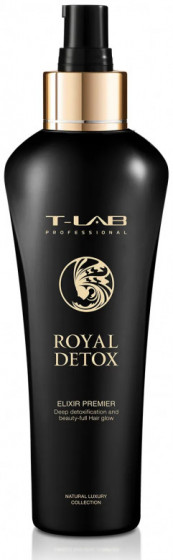 T-LAB Professional Royal Detox Elixir Premier - Эликсир для глубокой детоксикации волос