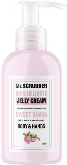 Mr.Scrubber Skin Delights Body&Hands Jelly Cream "Sweet Guava" - Крем-гель для тела и рук