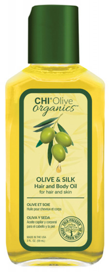 CHI Olive Organics Olive & Silk Hair and Body Oil - Масло для волос и тела