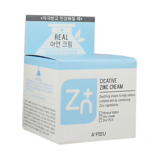 A'Pieu Cicative Zinc Cream - Крем с цинком - 1