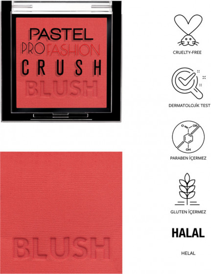 Pastel Profashion Crush Blush - Румяна - 1