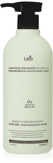 La'dor Newplex Balancing Shampoo - Безсиликоновый успокаивающий шампунь для волос