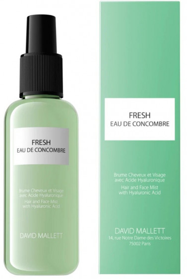 David Mallett Fresh Eau De Concombre - Освежающий спрей для волос - 2