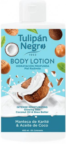 Tulipan Negro Body lotion "Shea oil and coconut" - Лосьон для тела «Масло ши и кокос»